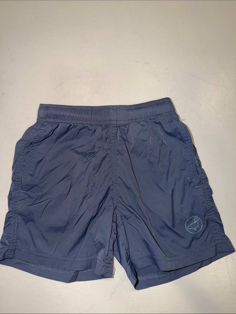 Kids Navy Athletic Properly Tied Shorts